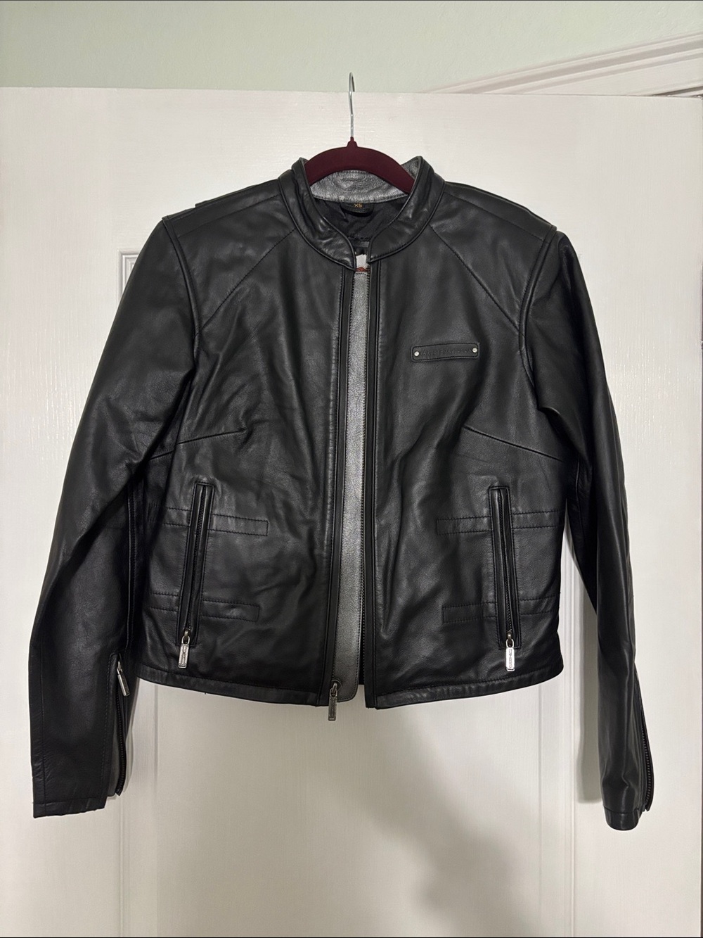 Harley Davidson Women’s Genuine Leather Jacket
